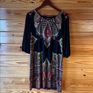 Cha Cha Vente Multicolor Paisley Tunic